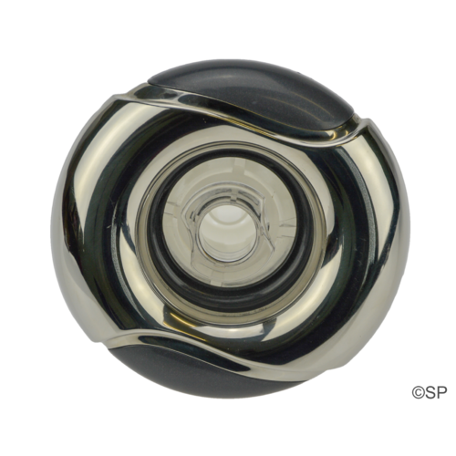 CMP 400 Series 4" typhoon jet internal - directional - Wave Face stainless steel / graphite grey CLEAR for LED