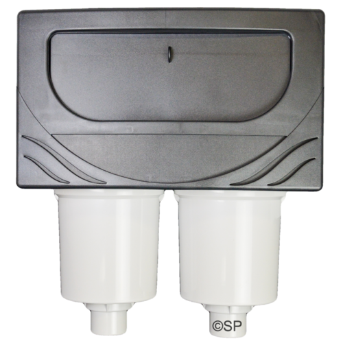 CMP Front Access Double Skimmer Filter Assembly - less cartridges