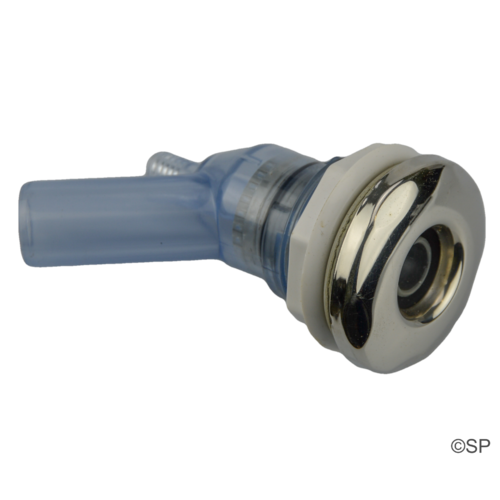 CMP LED Spa Laminar - 5 Scallop - Graphite Grey / Stainless Steel/Clear nozzle