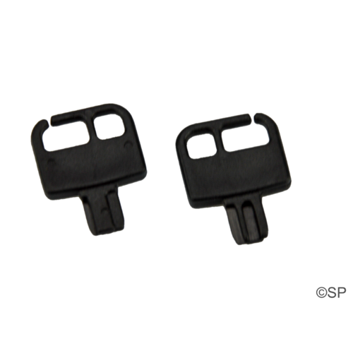 Cover Lock Key - Pair - Black