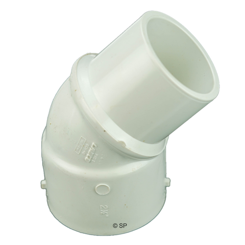 2.5" 45 degree street elbow