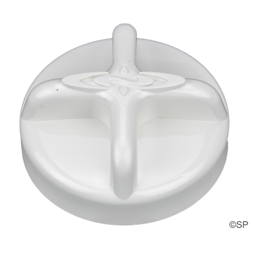 Dimension One Spas Selector Valve Handle only - white