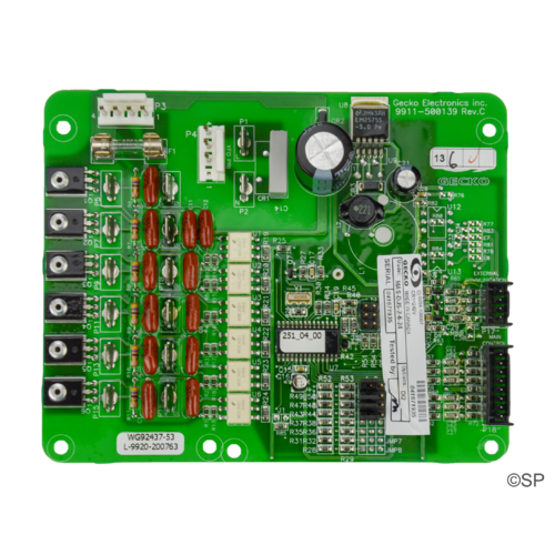 Gecko DJS-2 pcb - Dynamic Massage / Jet Sequencer