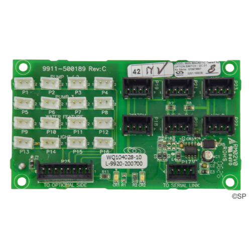 Dimension One Spas Gecko Magnetic Interconnect PCB