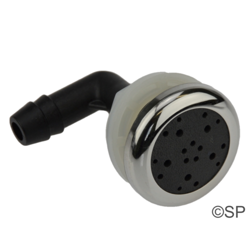 Edgetec "O2" Air Injector - Graphite Grey w/stainless steel escutcheon