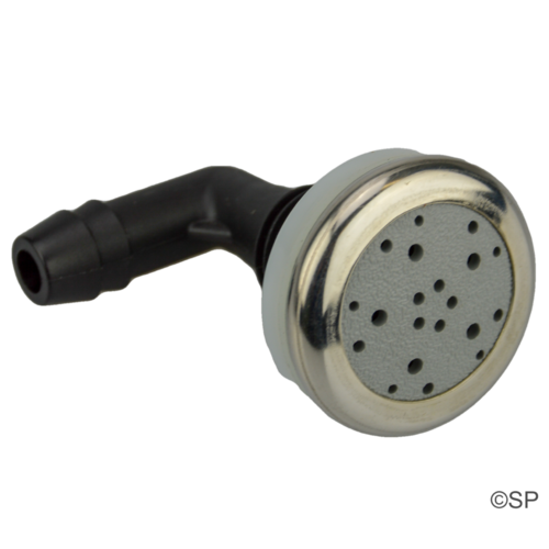 Edgetec "O2" Air Injector - Grey w/stainless steel escutcheon