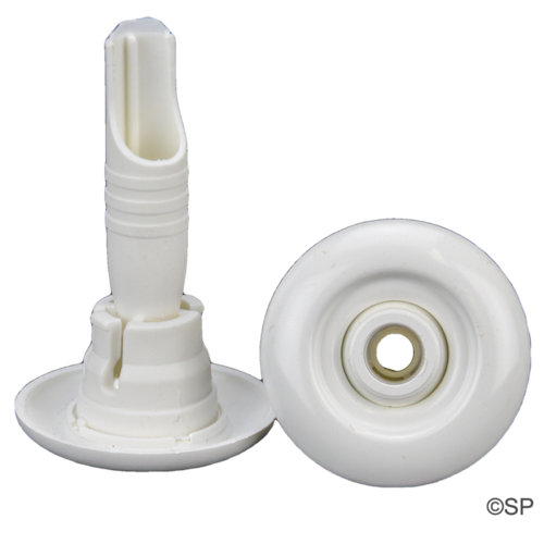Edgetec Mini Trio Adjustable Spa Bath Jet - Classic White