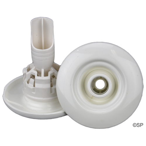 Edgetec Trio Adjustable Spa Bath Jet - STARK WHITE