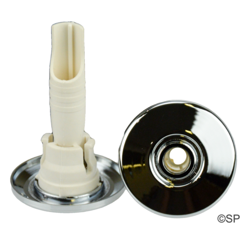 Edgetec Streamline Adjustable Spa Bath Jet - Chrome