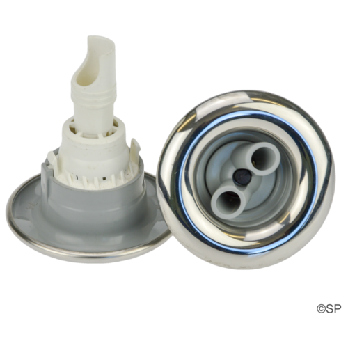 Edgetec Extreme 74mm Spa Jet Internal - Twin Spin - Stainless Steel