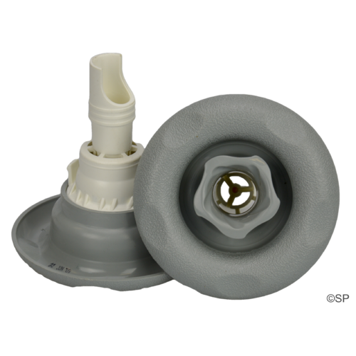 Edgetec Excess 84mm Spa Pool Jet Barrel - Twirl Directional - Grey