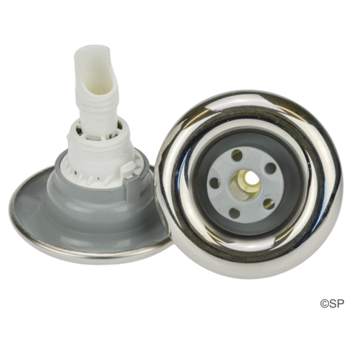 Edgetec Excess 84mm Spa Pool Jet Barrel - Directional - Jetstream - Stainless Steel