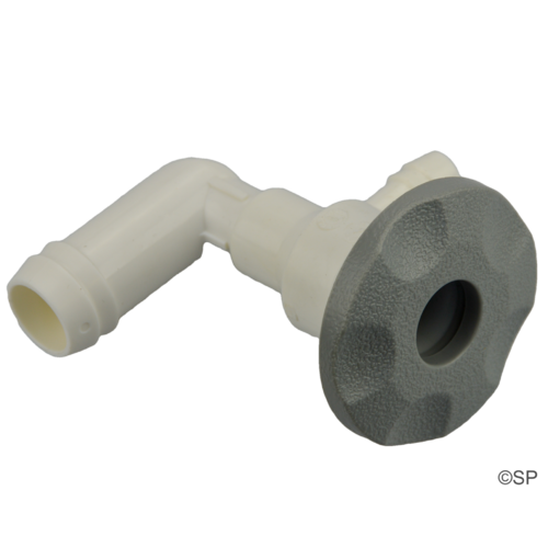 Edgetec Macro Spa Pool Jet - 5 Scallop - Grey