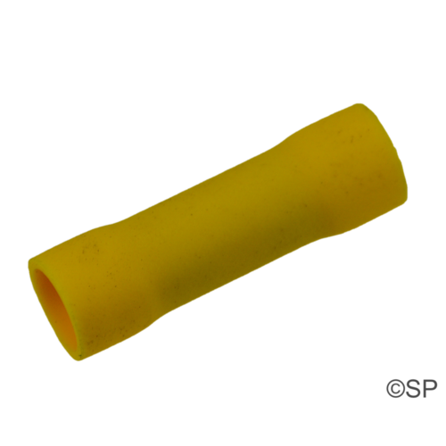 Insulated Butt / Tunnel Crimp Connector - Yellow
