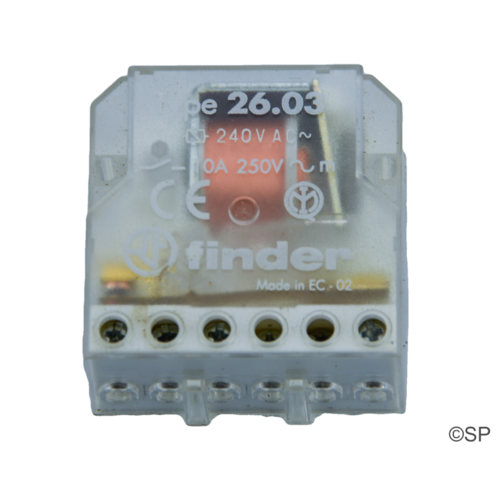 Finder Latching Step Relay - 2 pole NO/NC