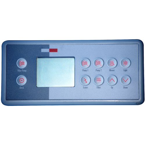 Gecko / Spa Builders TSC-4 / K-4 Panel - 10 button