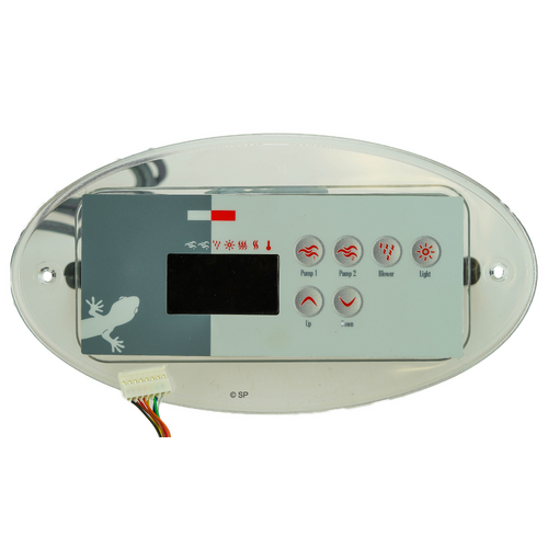 Gecko - Hydroquip - Pentair TSC-35 / K-35 Touchpad with Oval shaped Placard