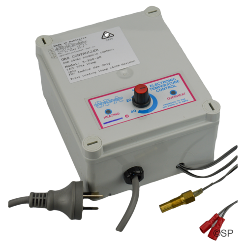 Spa Gas Controller - 10A - Standard - Thermostatic 24v Solenoid Valve Controller