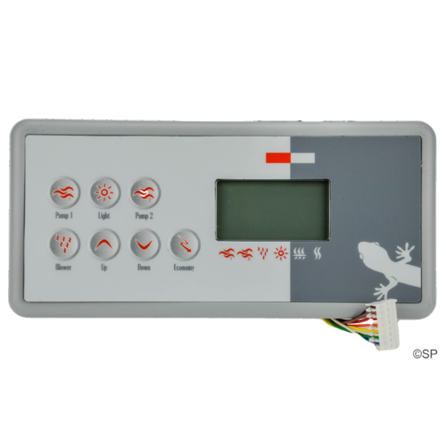 Gecko / Spa Builders TSC-8 / K-8 Panel - SEVEN Button