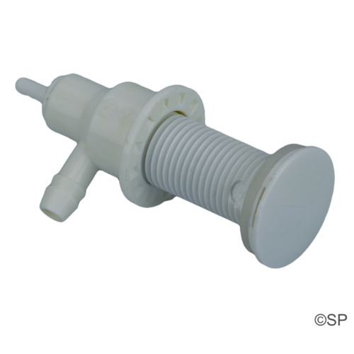 G&G Industries Balboa Slotted Air Injector Assembly - Long Body - White