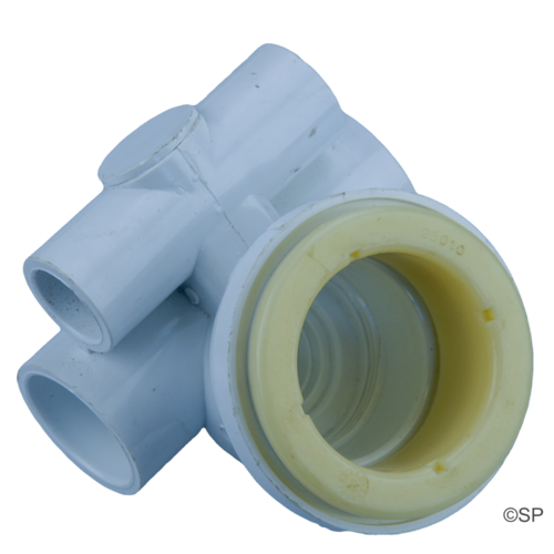 GG Industries Trans Adjustable Spa Bath Jet Body 1/2"S Air x 1"S Water with 2 x 3/8"Barb Adaptors