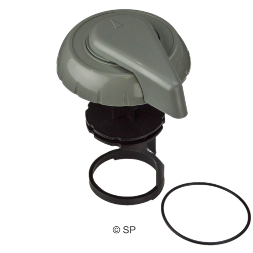 Hydroair 2" Diverter Valve Repair Kit - Notched Style - Grey