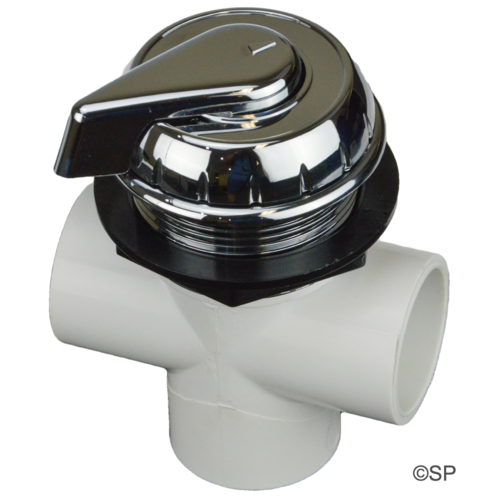 Hydroair Hydrowflow 1" / 25mm 3 Port Diverter Valve - Chrome