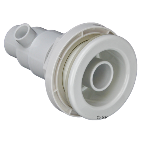 Hydroair VSR Whirlpool / Swim Jet Assembly w/ 1" nozzle - White