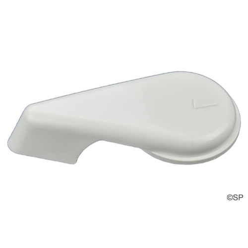 Hydroair 2" Diverter Valve Handle - Notched Style - White