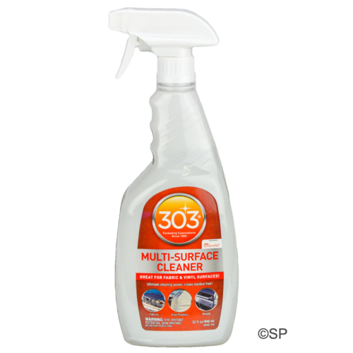 303 Cleaner - Spa Cover & Pillow Headrest Cleaner 32oz Spray Bottle