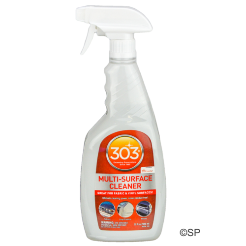 303 Cleaner - Spa Cover & Pillow Headrest Cleaner 32oz Spray Bottle