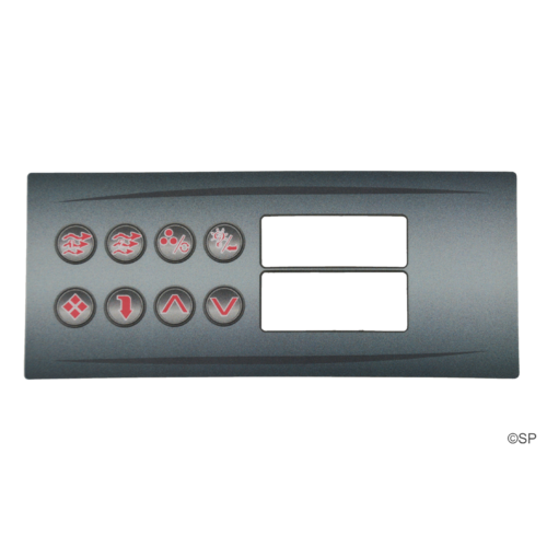 Hydroquip HT-2 8 Button Overlay Decal