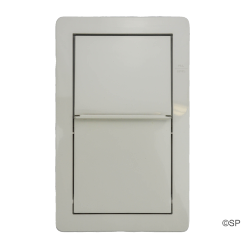 Jacuzzi Whirlpool JWB Front Load Skimmer Filter Frame Face Plate Weir Assembly - Silver Grey