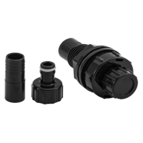 LVJ 3/4" Economy Drain Valve - Black