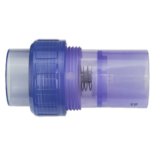 LVJ Air Blower Spring Check Valve w/replaceable valve insert - 1/4 lb