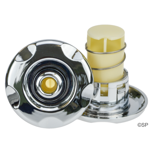 Markon Universal Cartridge Jet - 5 Scallop Eyeball - Chrome - suits Englefield Kohler