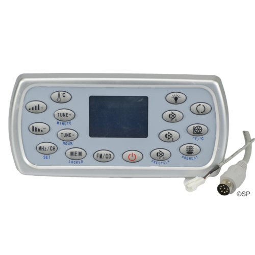 Mona Lisa Spas HLW-15B Control Panel Topside Touchpad - Infinity Megastore