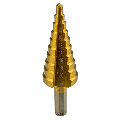 Major Tech DS220 Step Drill 4-22mm for Spa Technicians