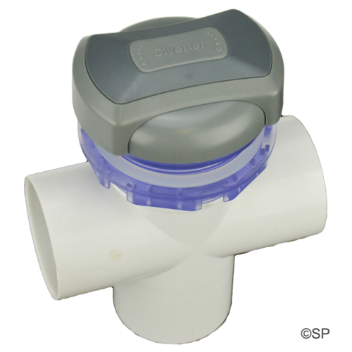 Oasis Spas 2" Diverter Valve - E - Grey
