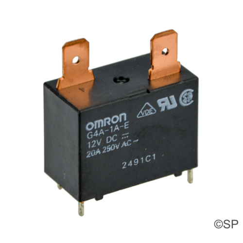 Omron G4A-1A-E PCB Mounted Relay 20A, 250V, 12V DC Coil