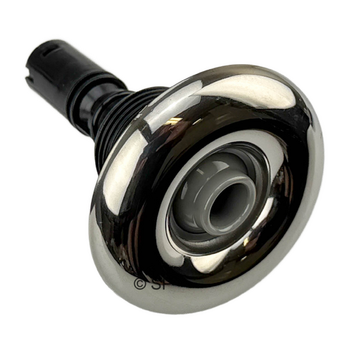 Rising Dragon 2.5" Quantum Series Directional Jet - Threaded - Grey/SS