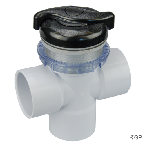 Rising Dragon 2" Diverter Valve - S Handle - Graphite Grey