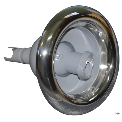 Hurricane Swirl Spa Jet - Grey/Stainless Steel