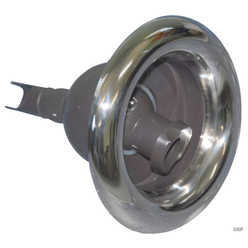 Hurricane Swirl Spa Jet - Charcoal/Stainless Steel