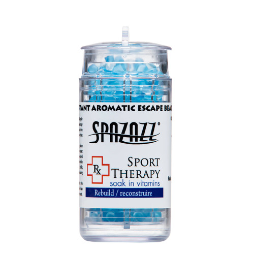 Spazazz Instant Aromatic Escape Spa Beads Aromatherapy Fragrance Cartridge - Sport Therapy