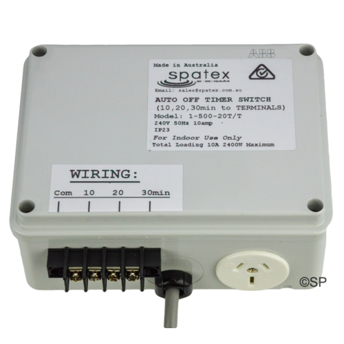 spatex Auto Off Timer Switch - electronic - 1 x 10A output