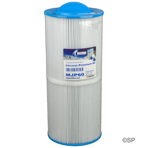 386mm L x 170mm D Jacuzzi Hot Tub J-300 Series Replacement Filter Cartridge 60 SqFt