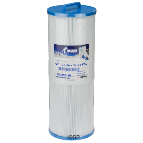340mm L x 128mm D Rising Dragon, o2, Vortex, Escape, Maax, Arctic Spas filter replacement cartridge