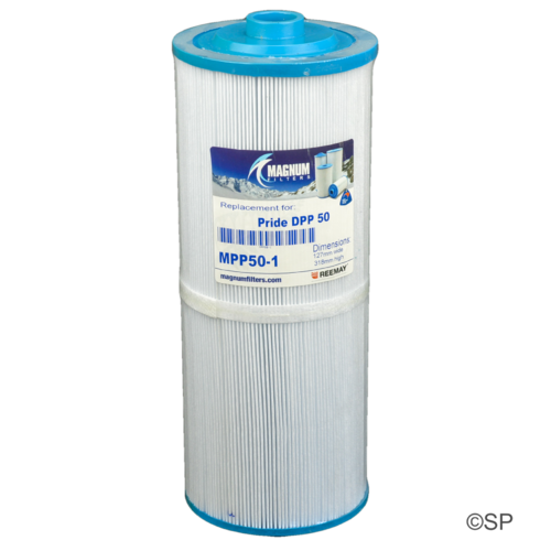 330mm L x 130mm D Pride DPP 50 spa filter cartridge