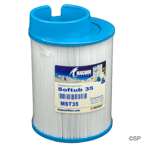 191mm L x 151mm D Softub replacement Slip on filter cartridge 2005400